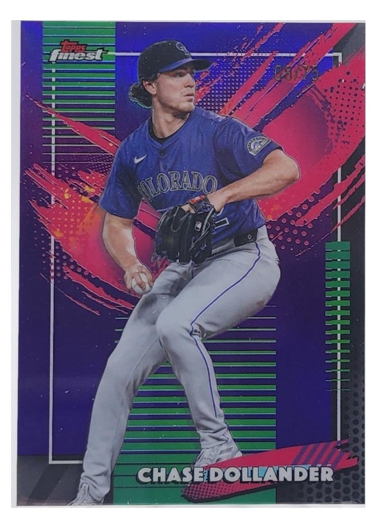 2026 Topps Finest Chase Dollander #228 card