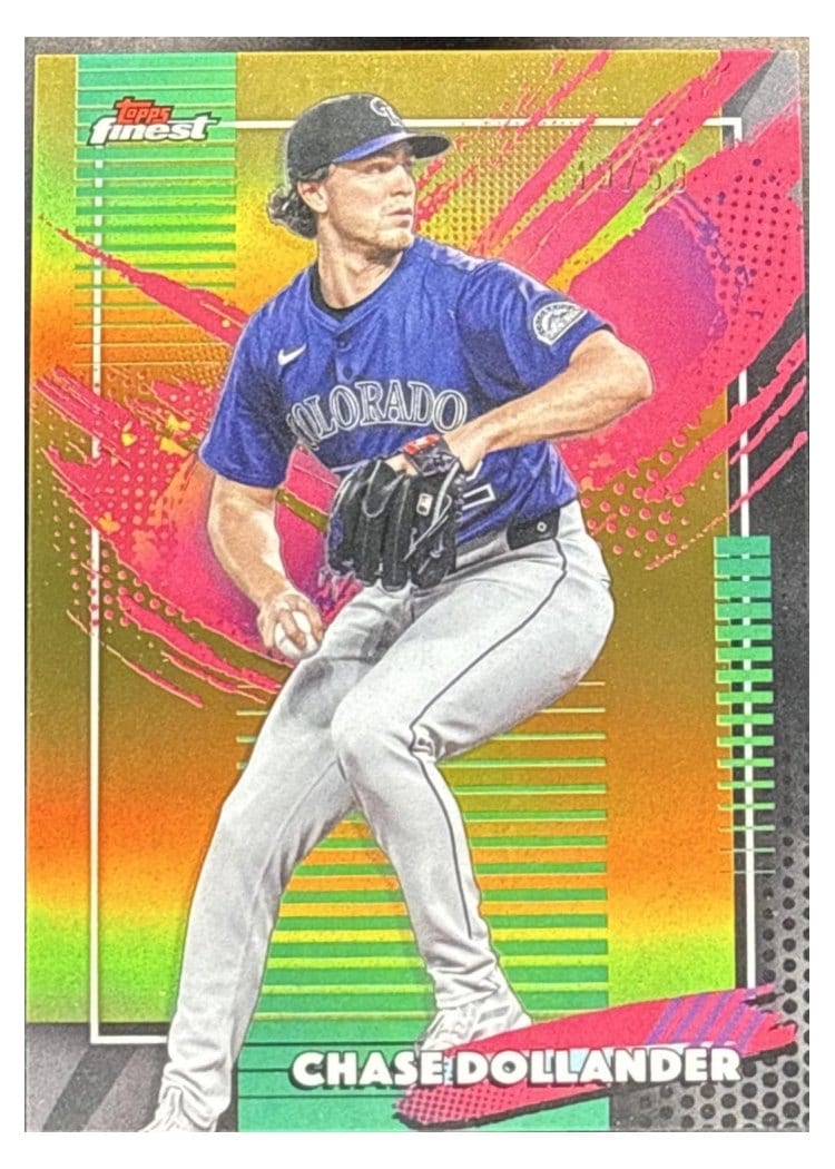 2026 Topps Finest Chase Dollander #228 card