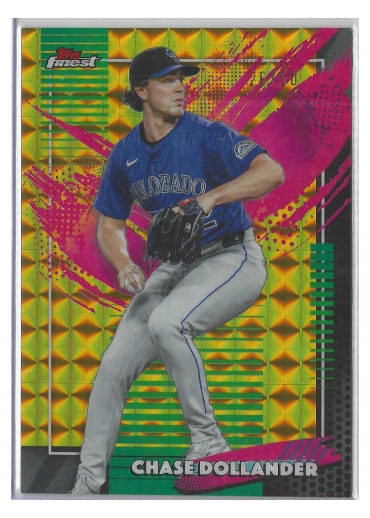 2026 Topps Finest Chase Dollander #228 card