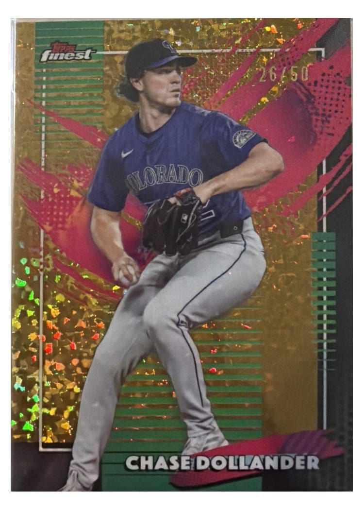 2026 Topps Finest Chase Dollander #228 card