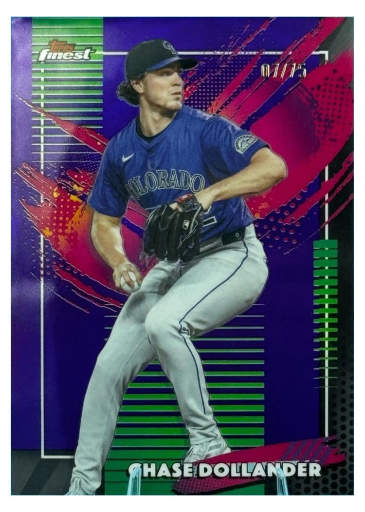 2026 Topps Finest Chase Dollander #228 card