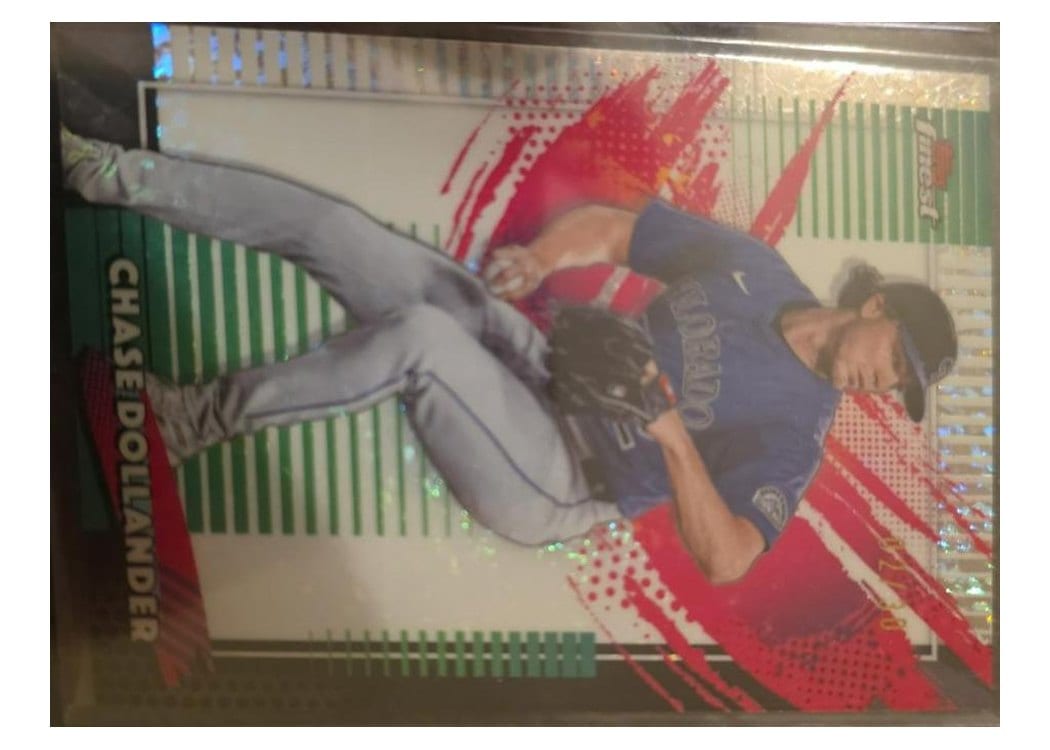 2026 Topps Finest Chase Dollander #228 card