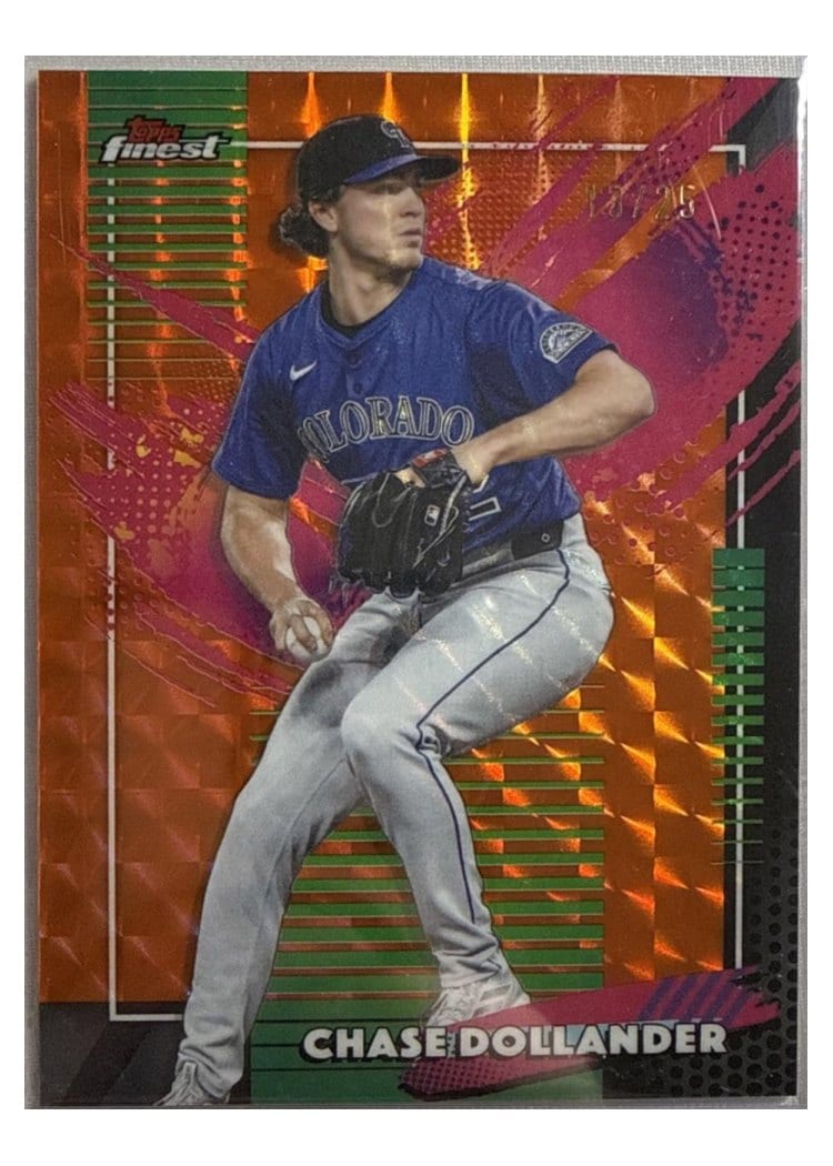 2026 Topps Finest Chase Dollander #228 card