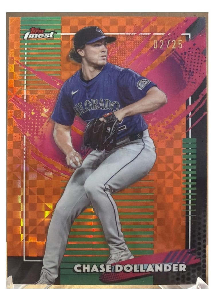 2026 Topps Finest Chase Dollander #228 card
