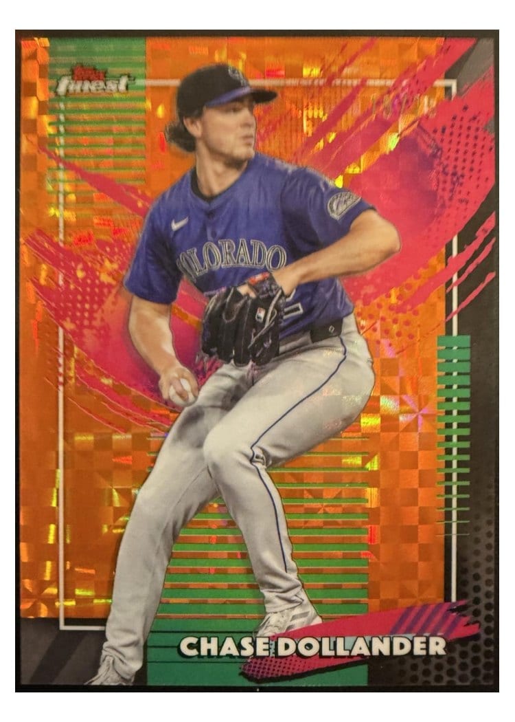 2026 Topps Finest Chase Dollander #228 card