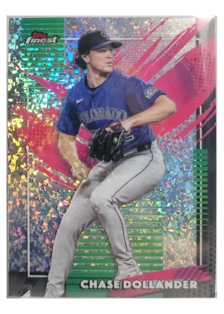 2026 Topps Finest Chase Dollander #228 card