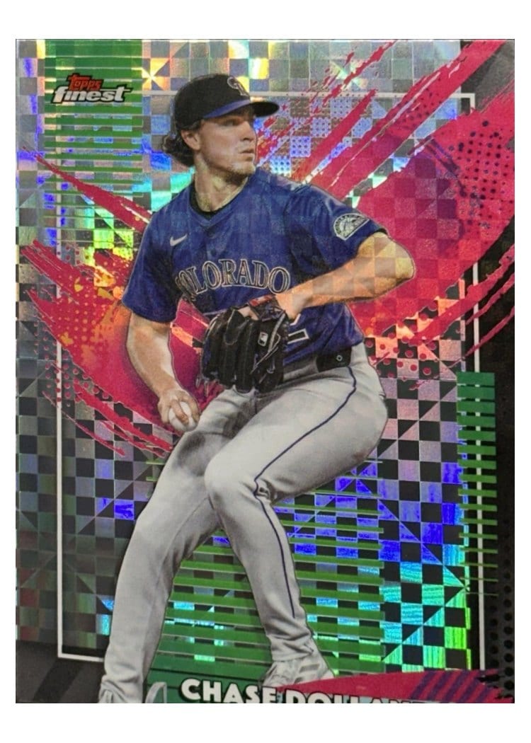 2026 Topps Finest Chase Dollander #228 card
