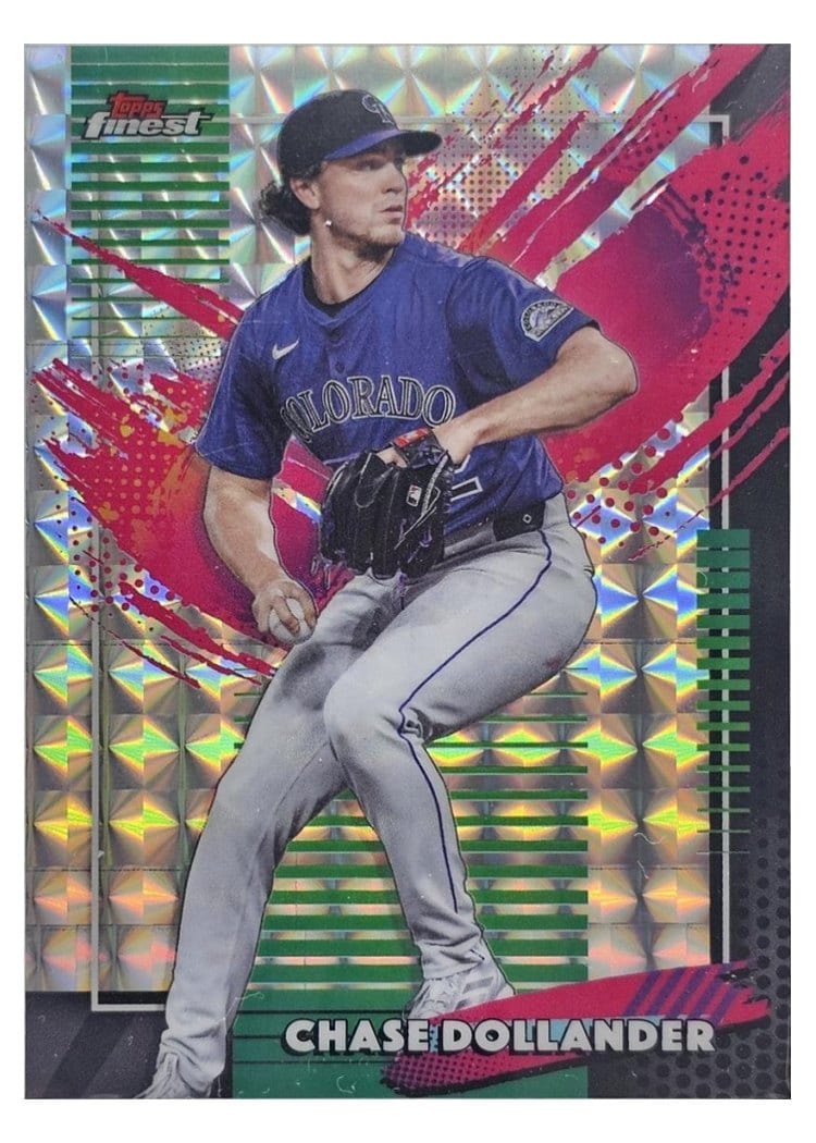 2026 Topps Finest Chase Dollander #228 card