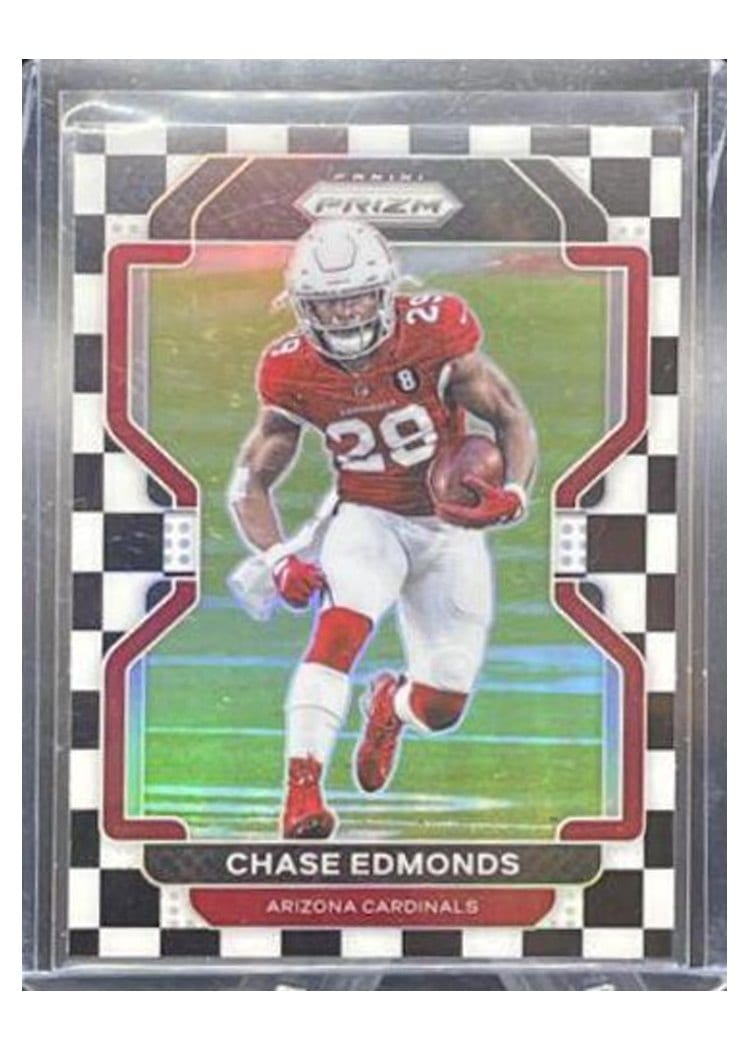 2021 Panini Prizm Base Set Chase Edmonds #77 card