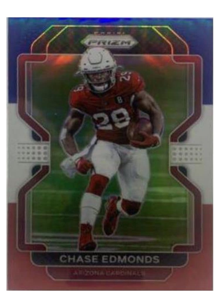 2021 Panini Prizm Base Set Chase Edmonds #77 card