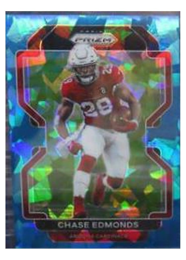 2021 Panini Prizm Base Set Chase Edmonds #77 card