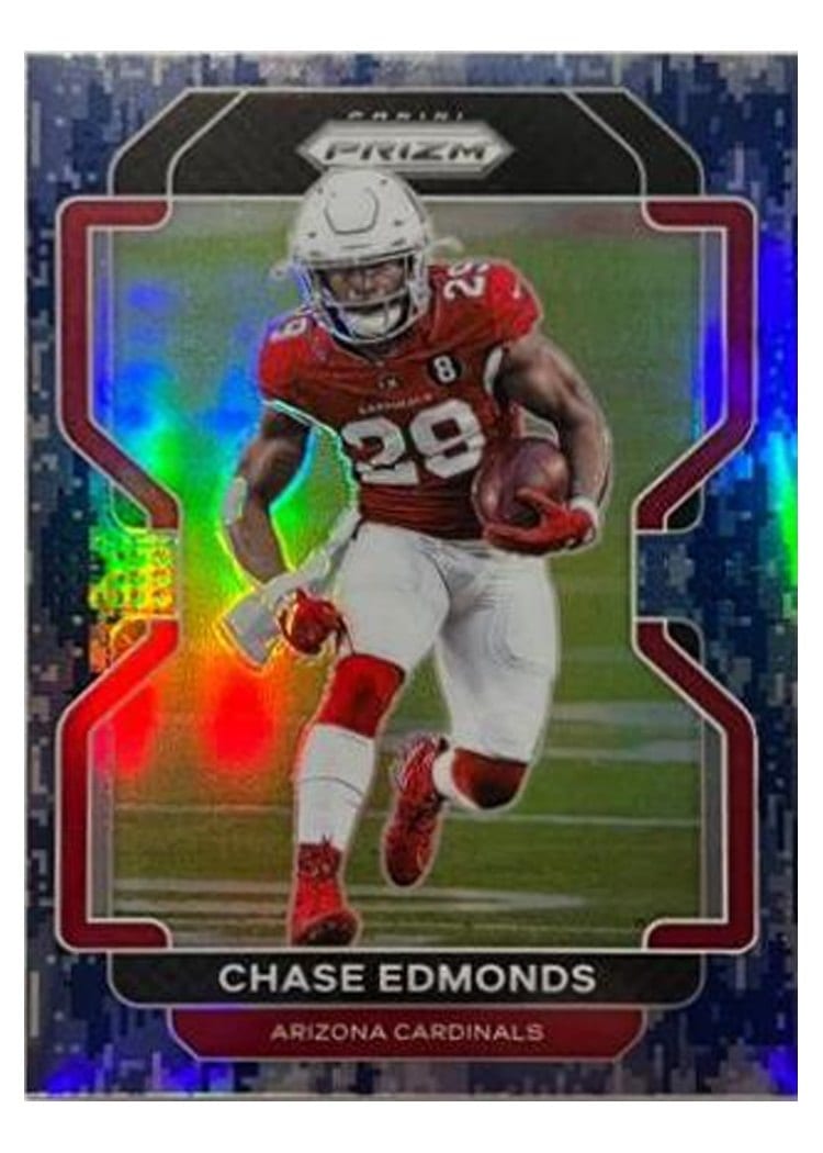 2021 Panini Prizm Base Set Chase Edmonds #77 card