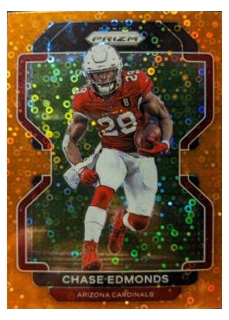 2021 Panini Prizm Base Set Chase Edmonds #77 card