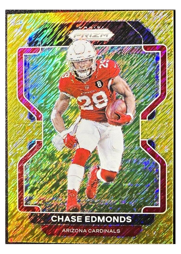 2021 Panini Prizm Base Set Chase Edmonds #77 card