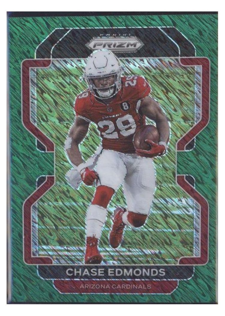 2021 Panini Prizm Base Set Chase Edmonds #77 card