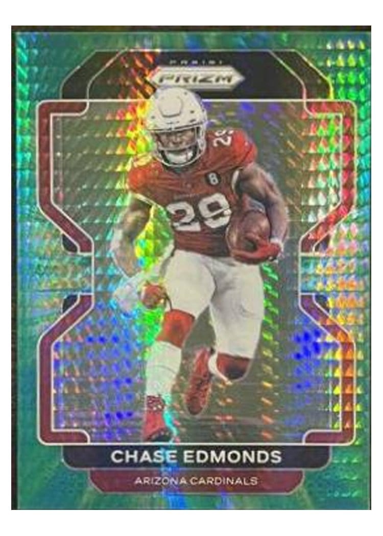 2021 Panini Prizm Base Set Chase Edmonds #77 card