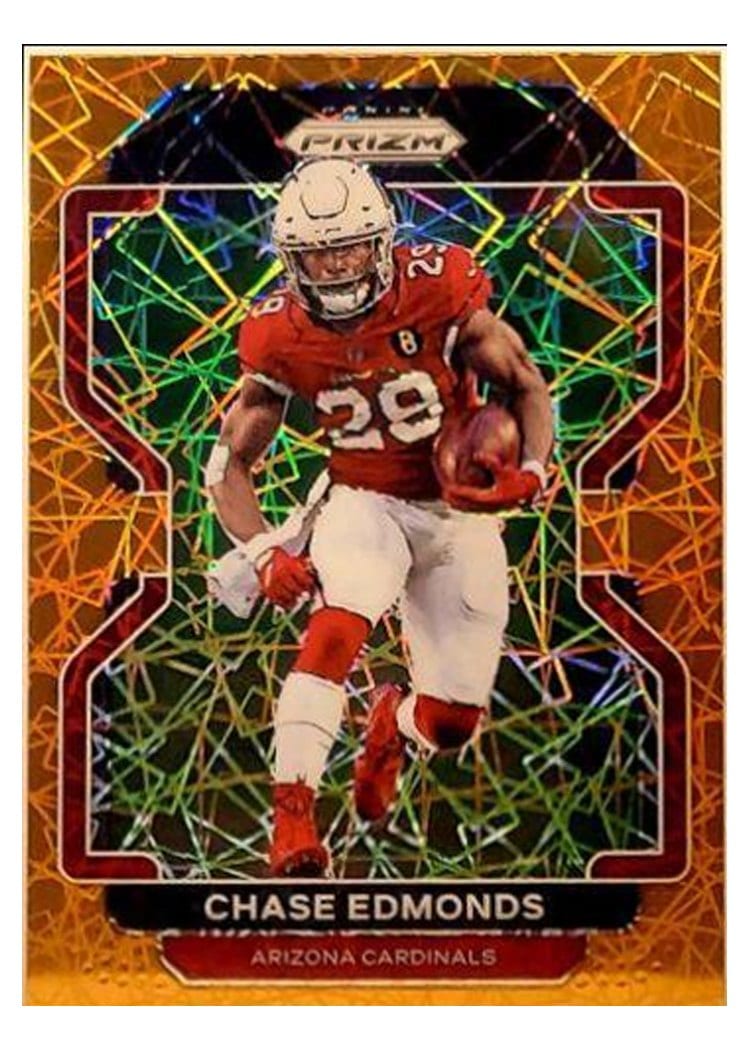 2021 Panini Prizm Base Set Chase Edmonds #77 card