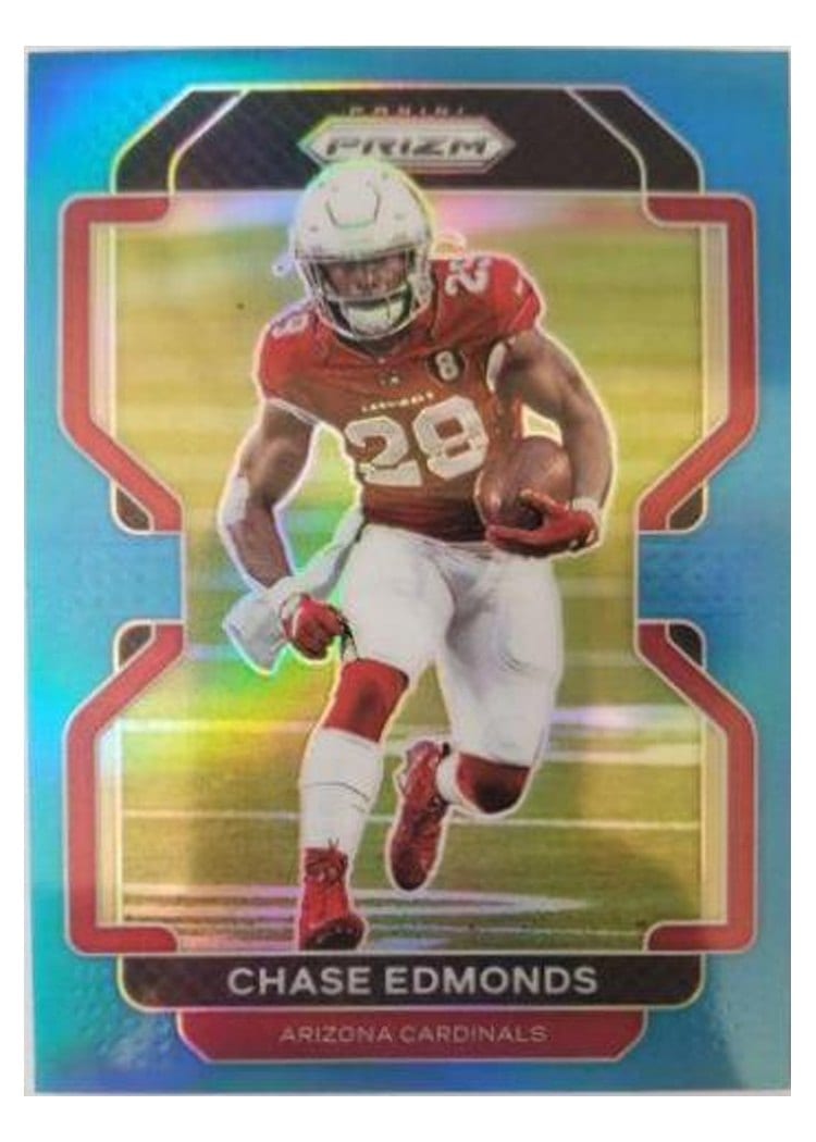 2021 Panini Prizm Base Set Chase Edmonds #77 card
