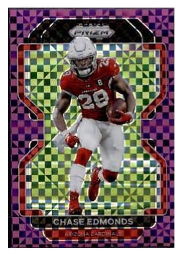 2021 Panini Prizm Base Set Chase Edmonds #77 card