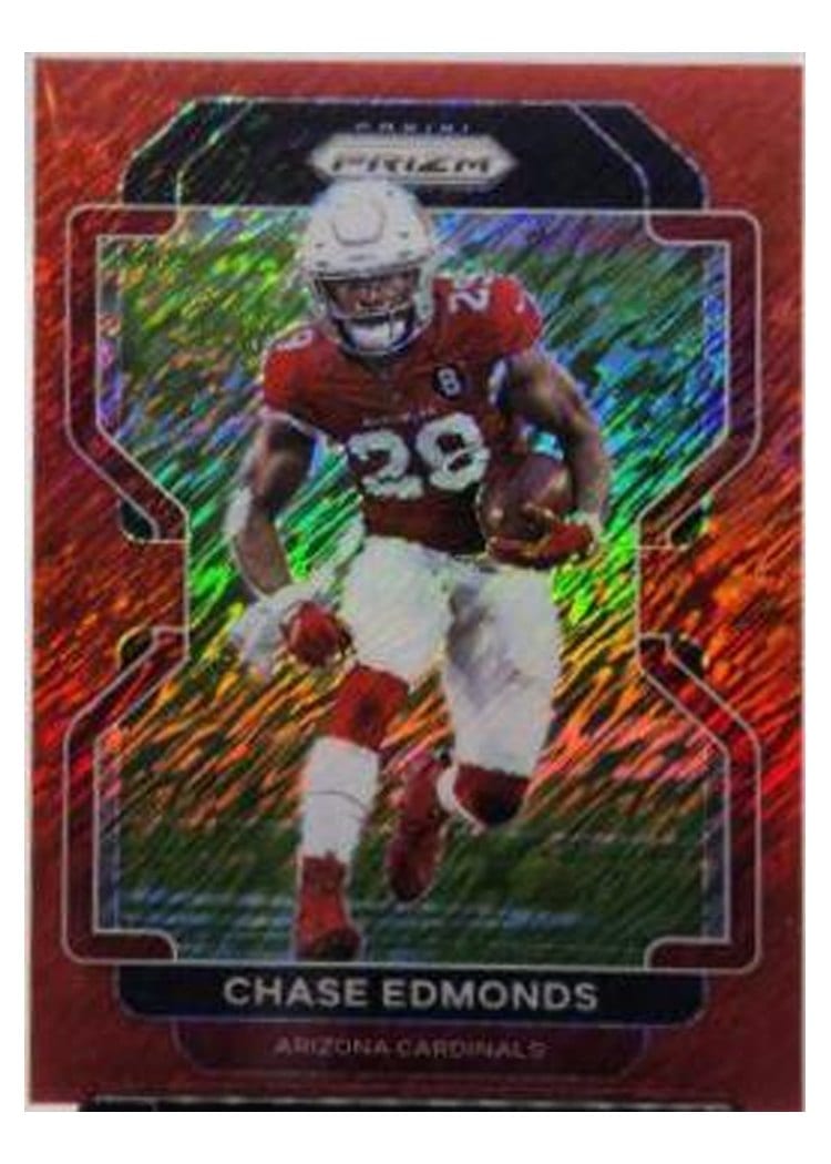 2021 Panini Prizm Base Set Chase Edmonds #77 card