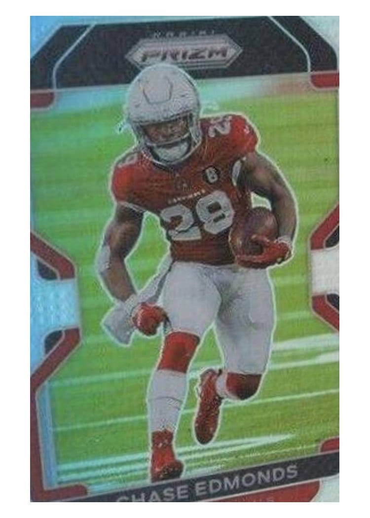 2021 Panini Prizm Base Set Chase Edmonds #77 card