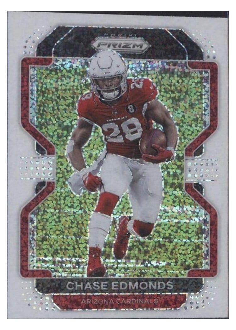 2021 Panini Prizm Base Set Chase Edmonds #77 card