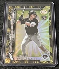 2025 Topps Chrome Update Radiating Rookies Chase Meidroth #RR-31