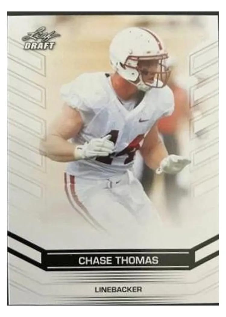 2013 Leaf Draft Chase Thomas #85 card