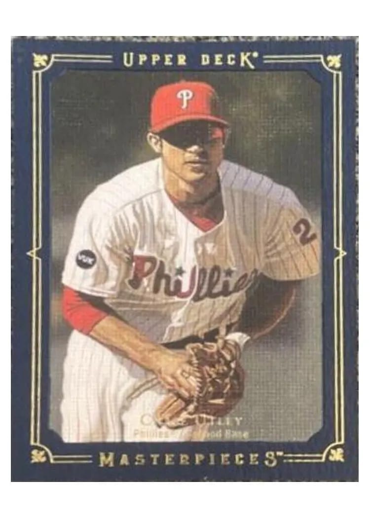 2008 Upper Deck Masterpieces Chase Utley #69 card