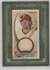 2023 Topps Allen & Ginter Framed Mini Relics Chase Utley #MFR-CU card