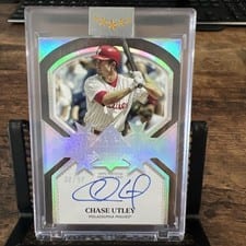 2025 Topps Five Star Five Tool Phenom Autographs Chase Utley #FTPA-CU card