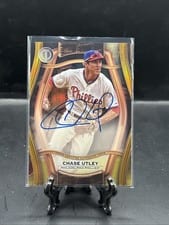 2025 Topps Tribute Pillars Of The Game Autographs Chase Utley #PTGA-CU card