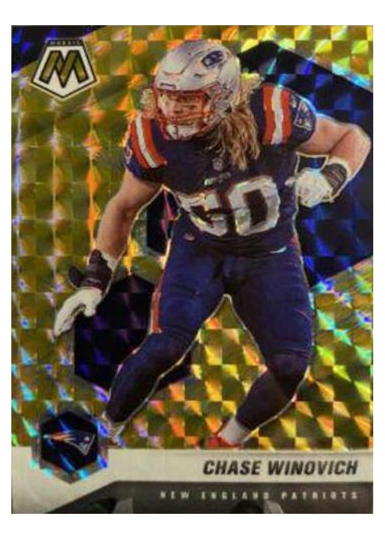 2021 Panini Mosaic Base Set Chase Winovich #141 card