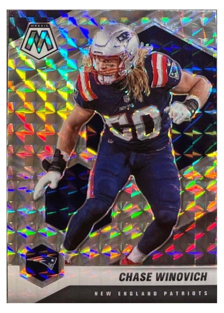 2021 Panini Mosaic Base Set Chase Winovich #141 card
