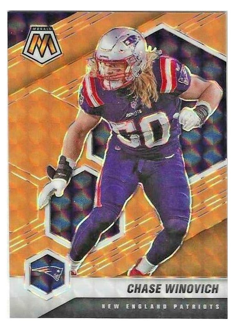 2021 Panini Mosaic Base Set Chase Winovich #141 card