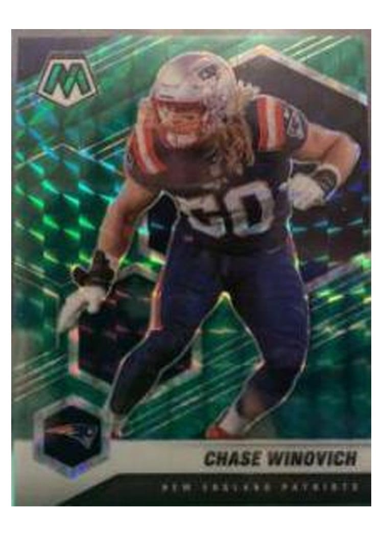 2021 Panini Mosaic Base Set Chase Winovich #141 card
