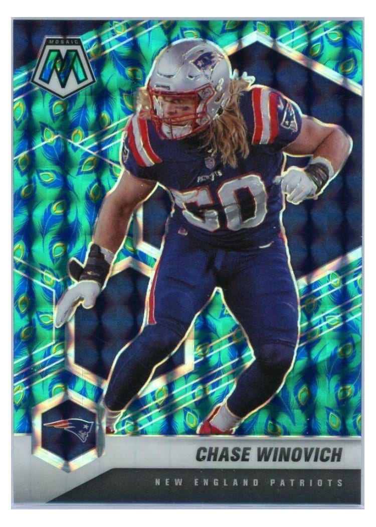2021 Panini Mosaic Base Set Chase Winovich #141 card