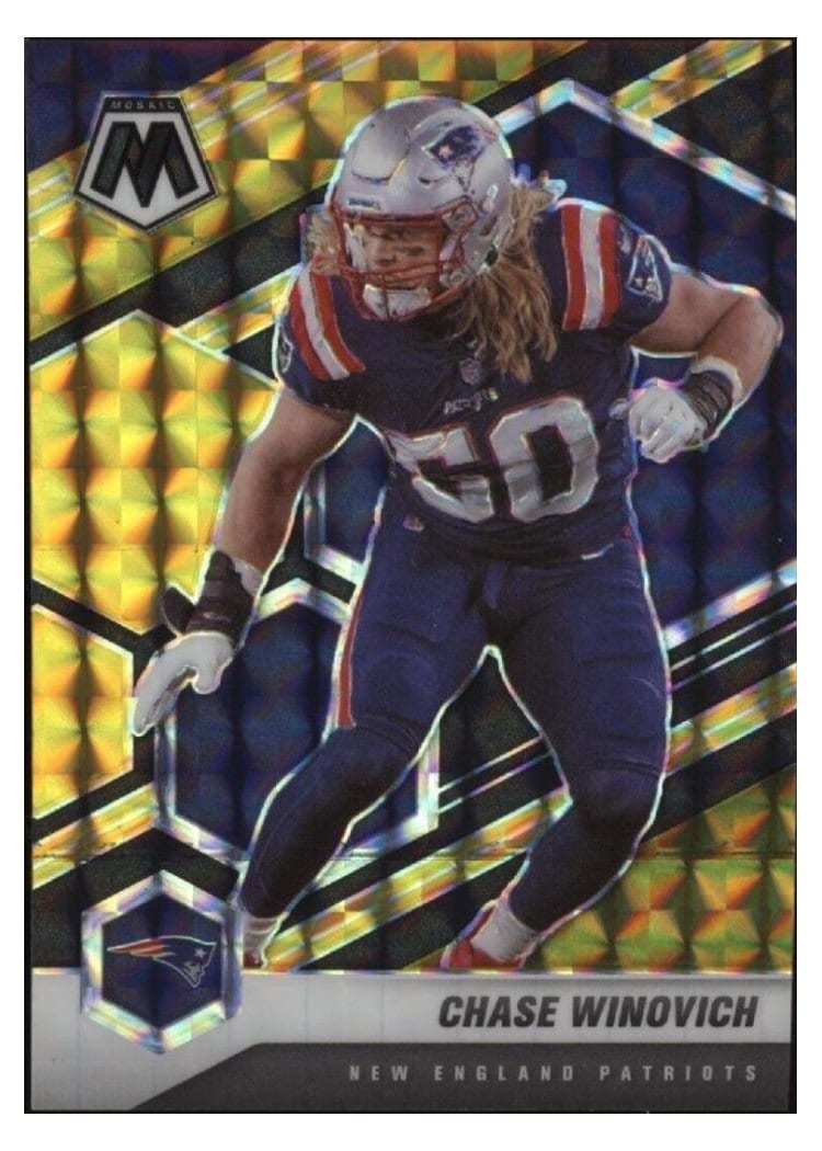 2021 Panini Mosaic Base Set Chase Winovich #141 card