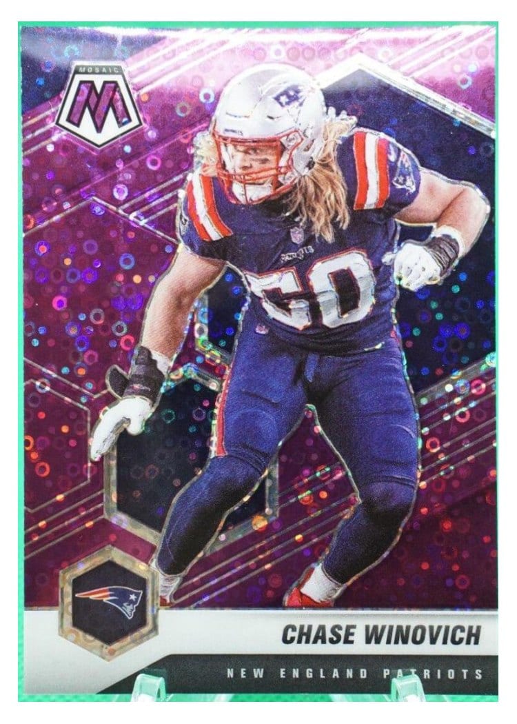 2021 Panini Mosaic Base Set Chase Winovich #141 card