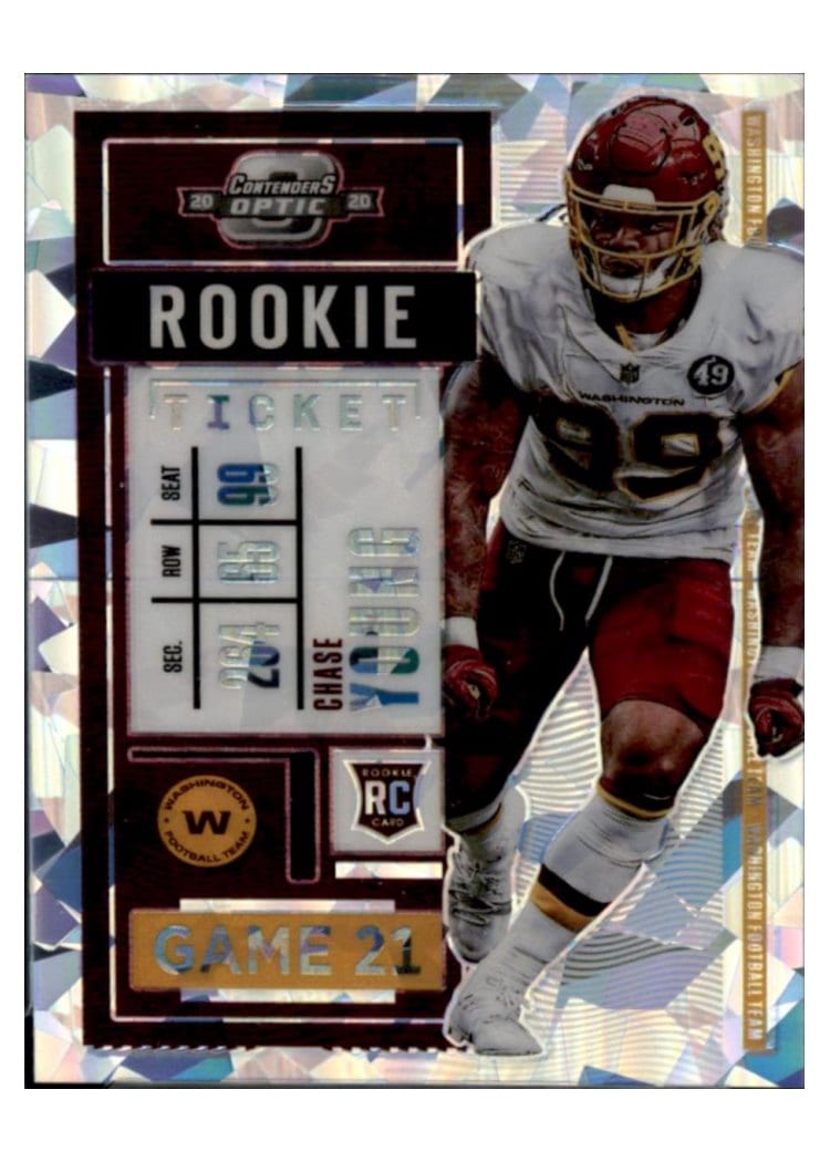 2020 Panini Contenders Optic Base Set Chase Young #67 card