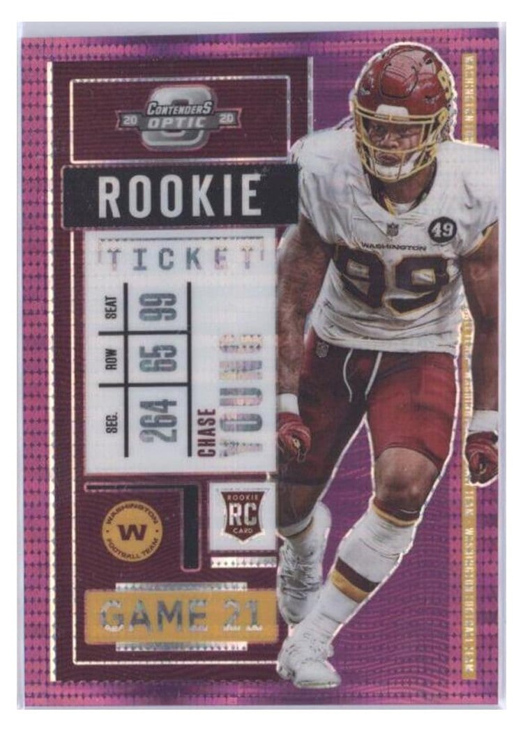 2020 Panini Contenders Optic Base Set Chase Young #67 card
