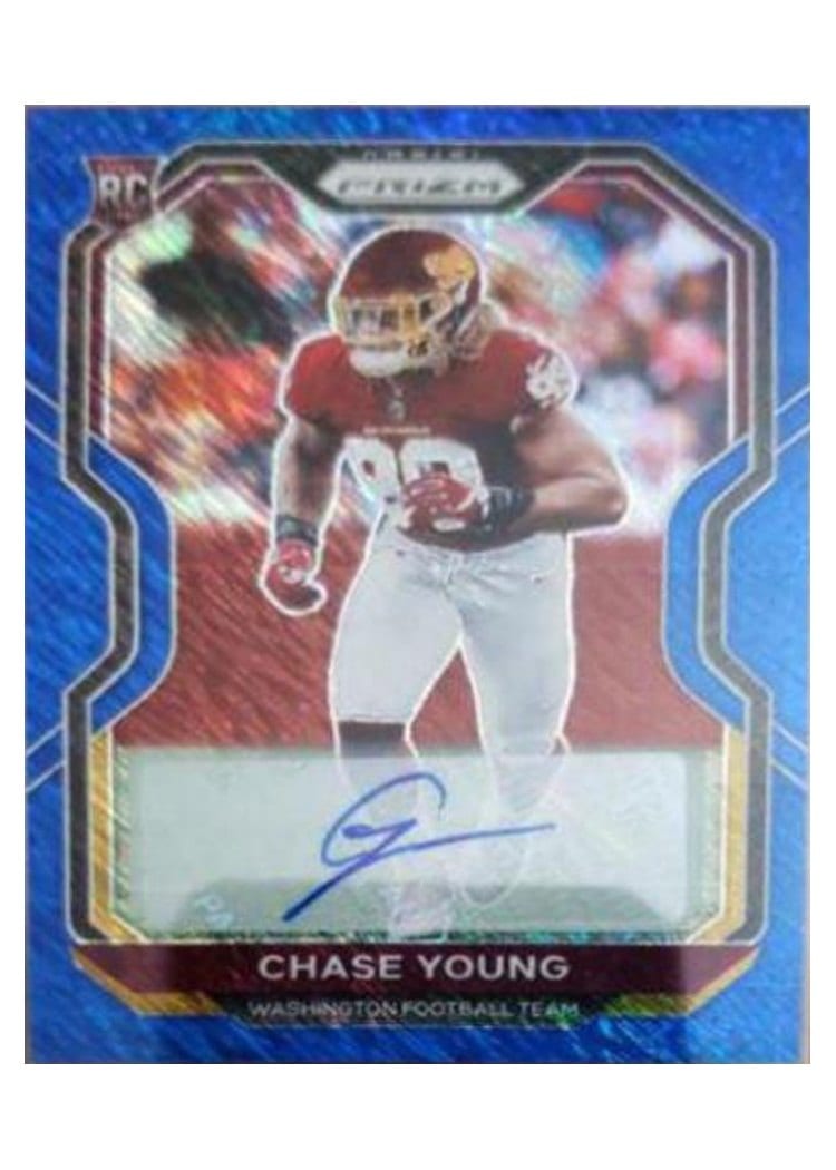 2020 Panini Prizm Chase Young #383 card