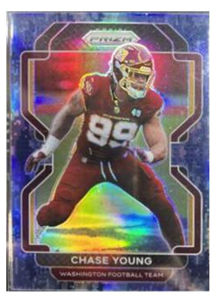 2021 Panini Prizm Base Set Chase Young #213 card