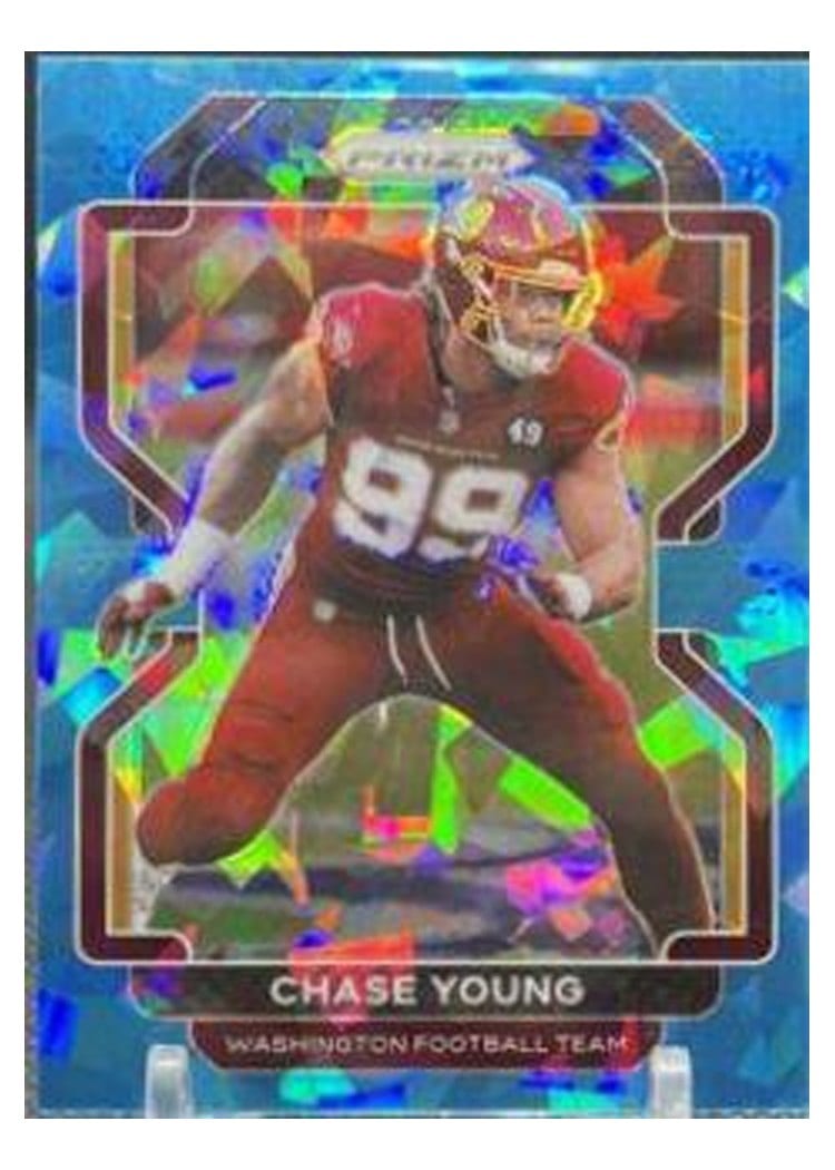 2021 Panini Prizm Base Set Chase Young #213 card