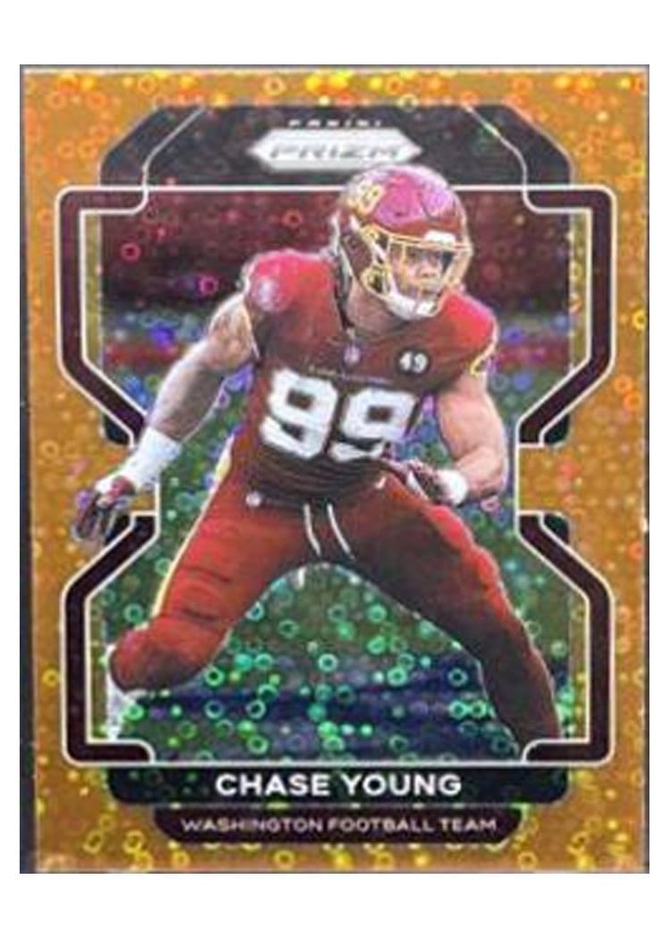 2021 Panini Prizm Base Set Chase Young #213 card