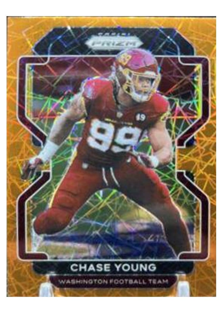 2021 Panini Prizm Base Set Chase Young #213 card