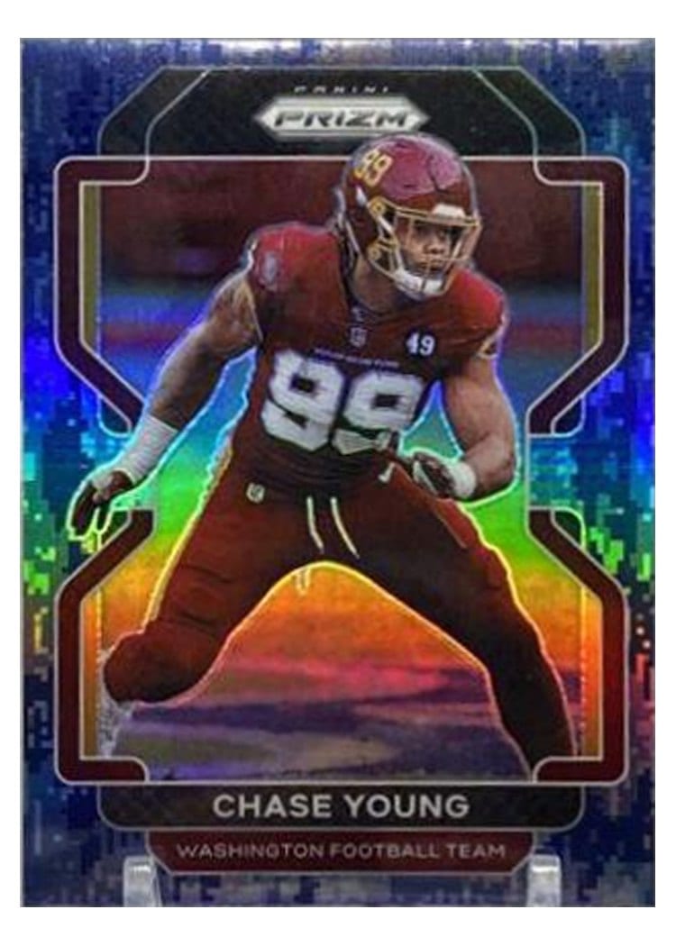 2021 Panini Prizm Base Set Chase Young #213 card