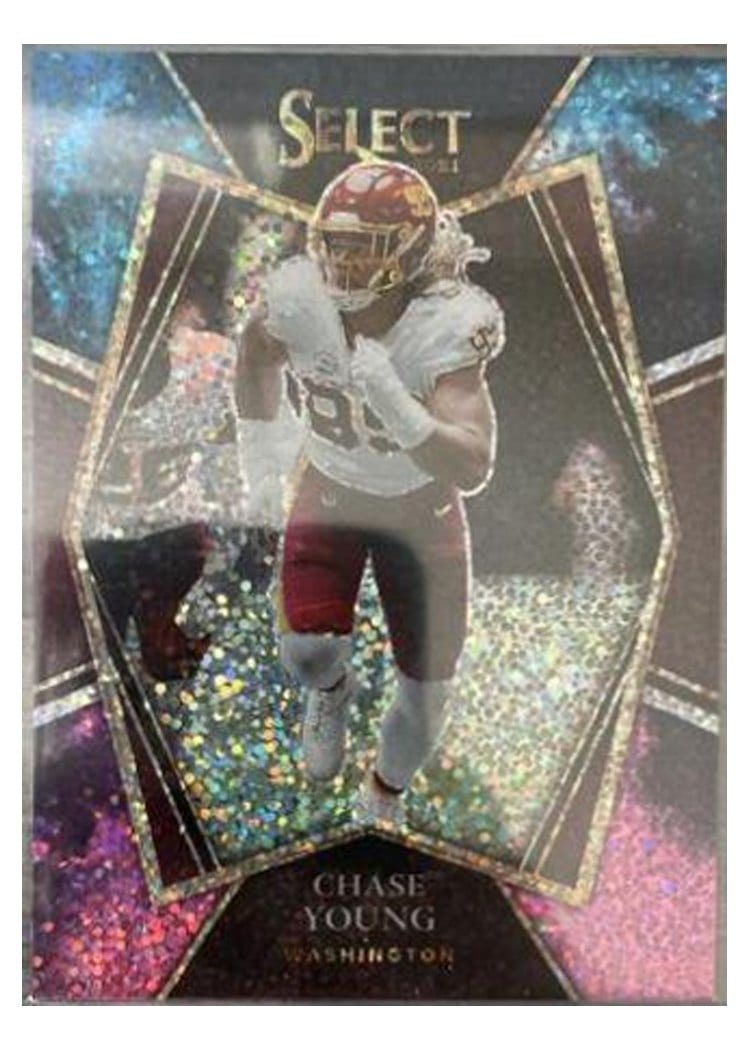 2021 Panini Select Base Set Chase Young #134 card
