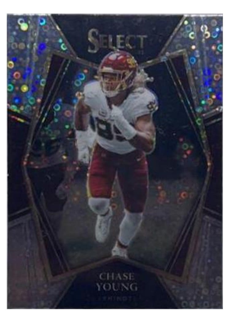 2021 Panini Select Base Set Chase Young Disco #134 card