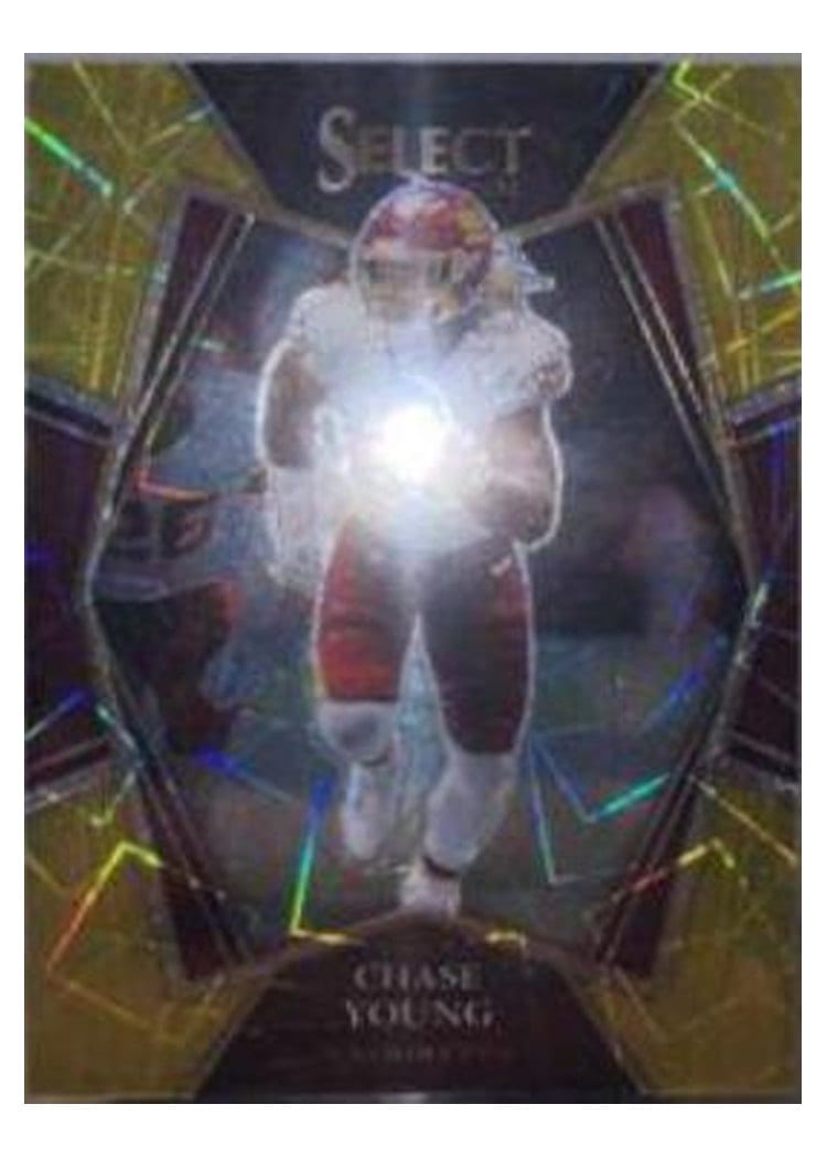 2021 Panini Select Base Set Chase Young #134 card